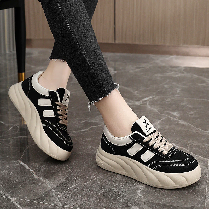 Damen modische Sneakers mit hohem Tragekomfort und dämpfender Laufsohle Heidi Mode - Image 3