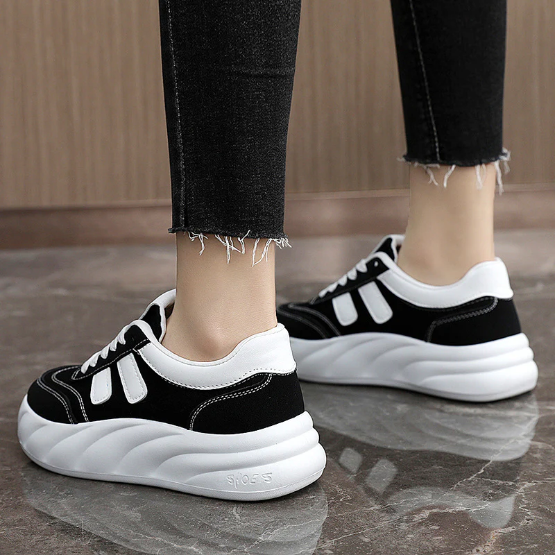 Damen modische Sneakers mit hohem Tragekomfort und dämpfender Laufsohle Heidi Mode - Image 4