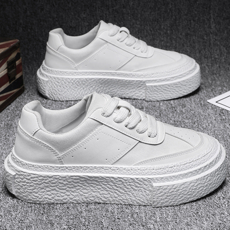 Damen modische Sneakers mit hoher Plateausohle und eleganter Oberflächenstruktur Heidi Mode - Image 7
