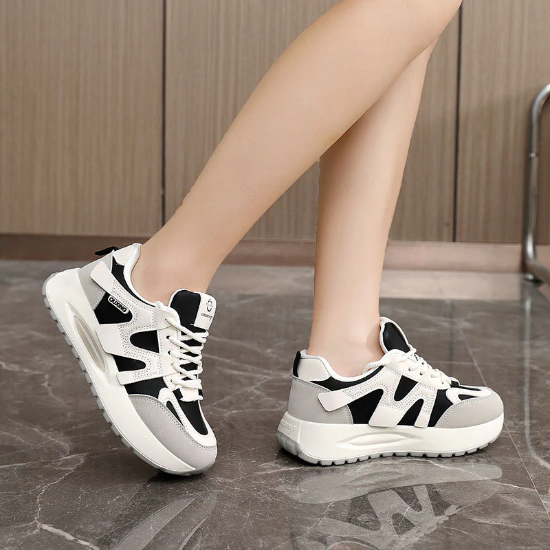 Damen modische Sneakers mit innovativem Dämpfungssystem und atmungsaktiver Obermaterialstruktur Heidi Mode - Image 3