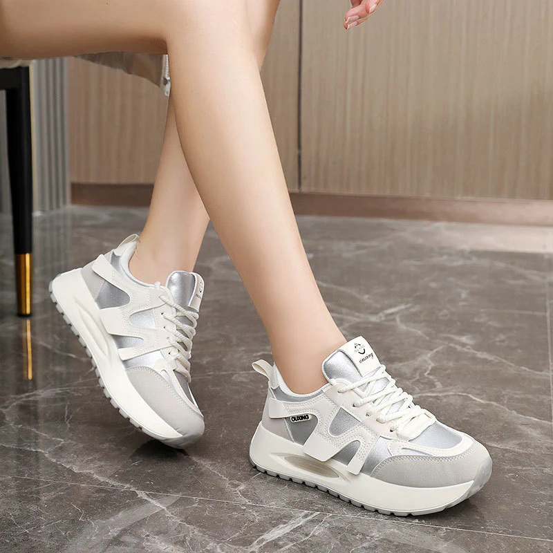 Damen modische Sneakers mit innovativem Dämpfungssystem und atmungsaktiver Obermaterialstruktur Heidi Mode - Image 4