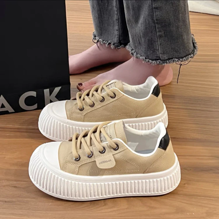 Damen modische Sneakers mit komfortablem Plateau und sportlichem Design Heidi Mode - Image 2