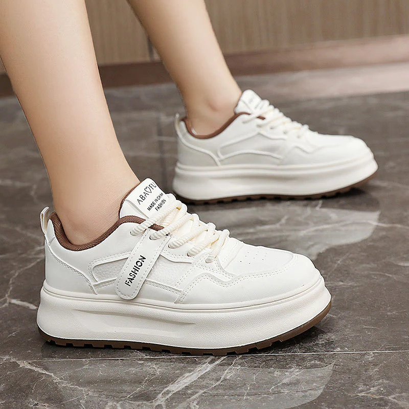 Damen modische Sneakers mit komfortabler Dämpfung und sportlicher Sohle Heidi Mode - Image 4