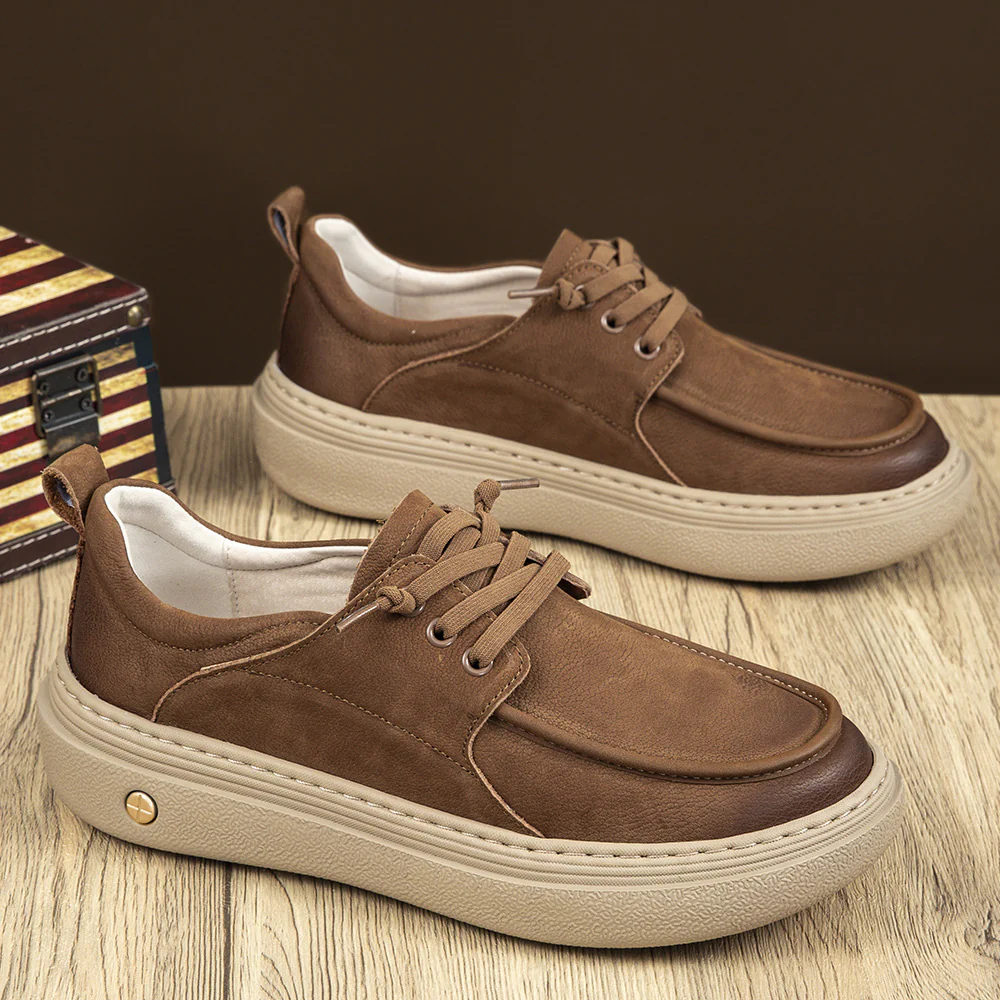 Damen Modische Sneakers mit komfortabler Plateausohle und hochwertigem Obermaterial Heidi Mode - Image 8