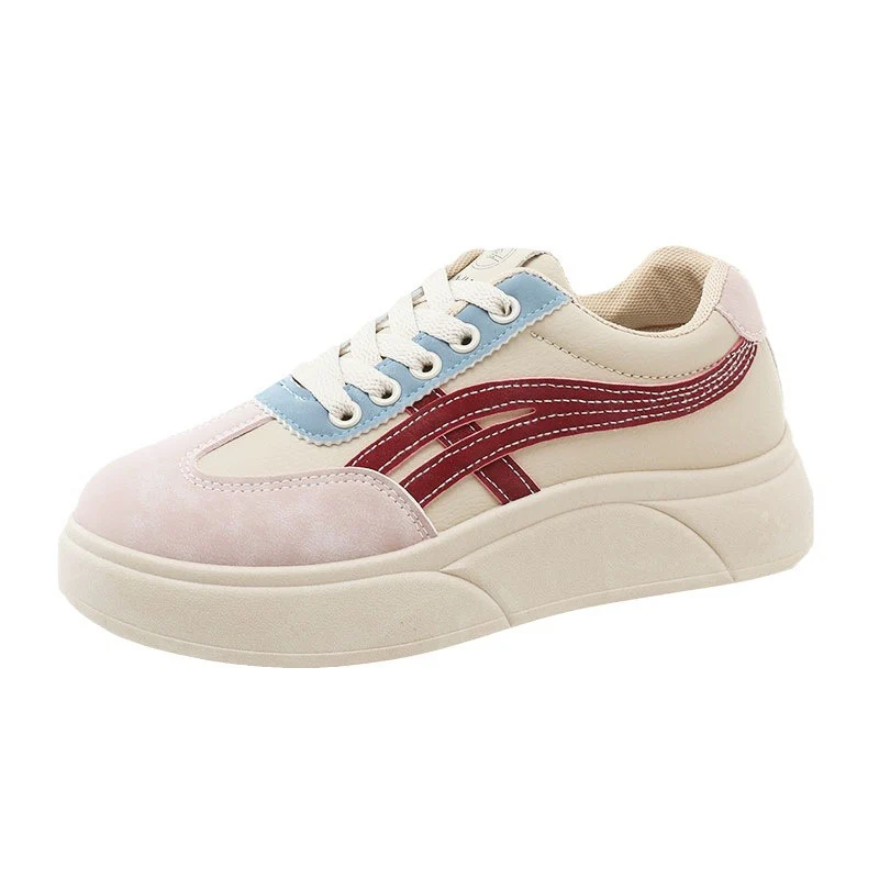 Damen modische Sneakers mit komfortabler Plattform und sportlichen Akzenten Heidi Mode - Image 5