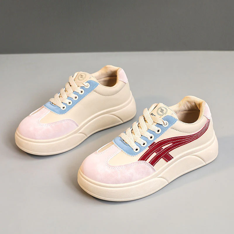 Damen modische Sneakers mit komfortabler Plattform und sportlichen Akzenten Heidi Mode - Image 6