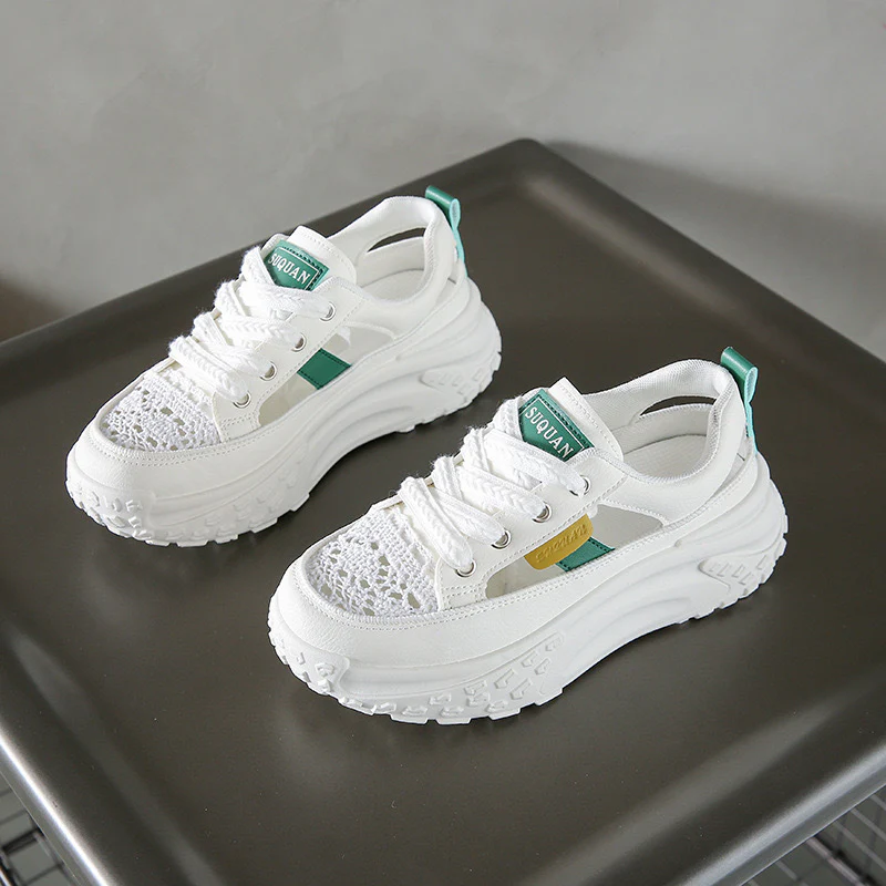 Damen modische Sneakers mit luftigen Einsätzen und komfortabler Dämpfung Heidi Mode - Image 3