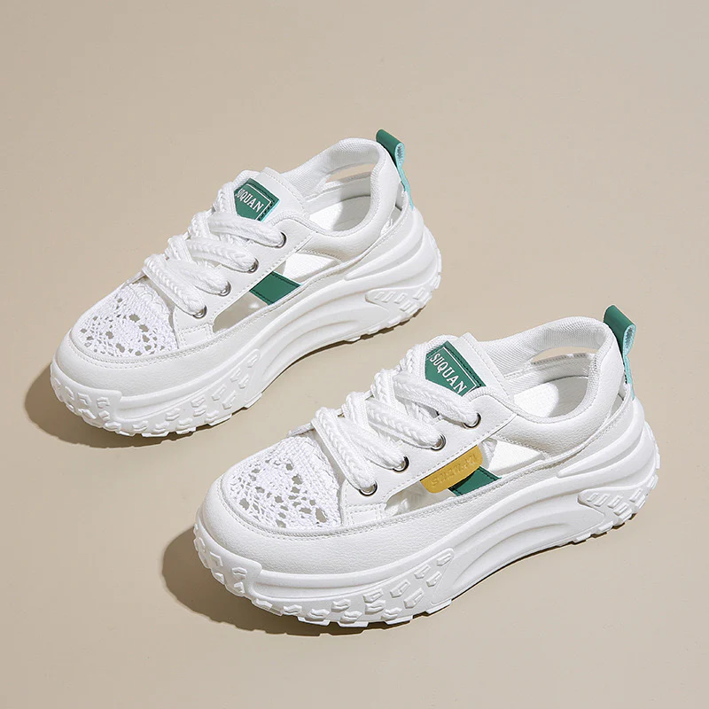 Damen modische Sneakers mit luftigen Einsätzen und komfortabler Dämpfung Heidi Mode - Image 6