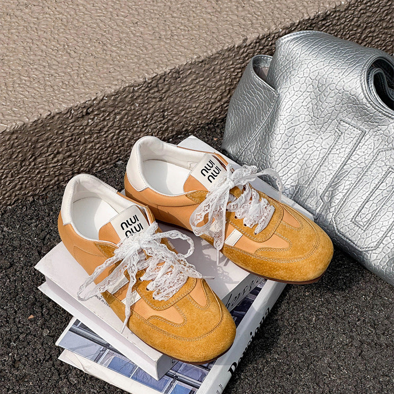 Damen modische Sneakers mit luxuriösem Obermaterial und rutschfester Sohle Heidi Mode - Image 8