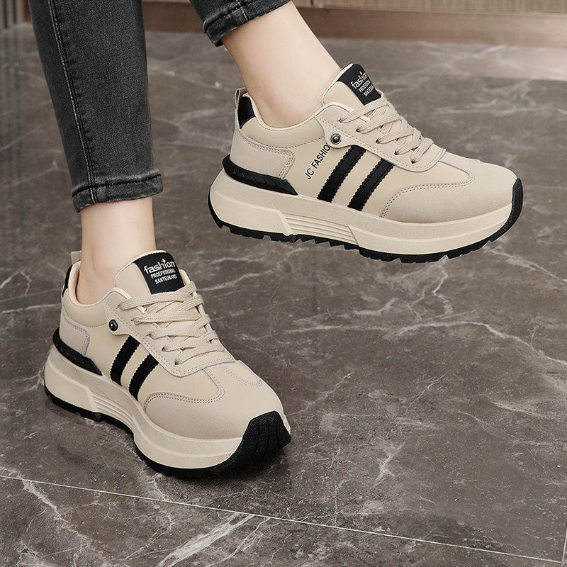 Damen modische Sneakers mit robustem Obermaterial und dämpfendem Sohlenprofil Heidi Mode - Image 3