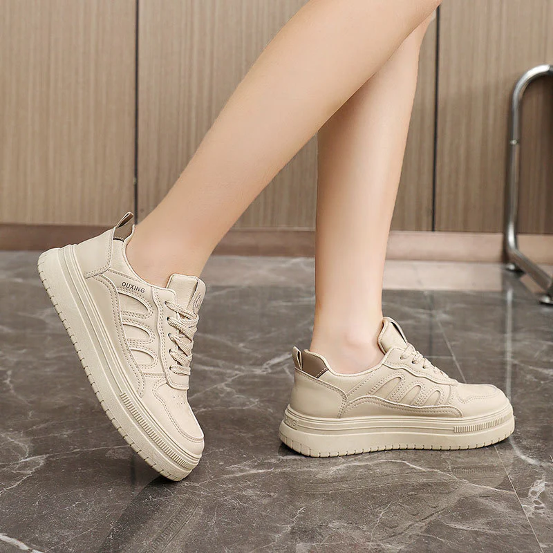 Damen modische Sneakers mit rutschfester Laufsohle und atmungsaktiver Konstruktion Heidi Mode - Image 3
