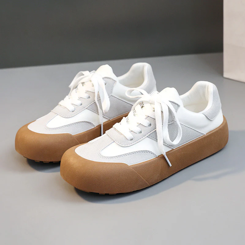 Damen modische Sneakers mit rutschfester Sohle und atmungsaktiver Mesh-Oberfläche Heidi Mode - Image 2