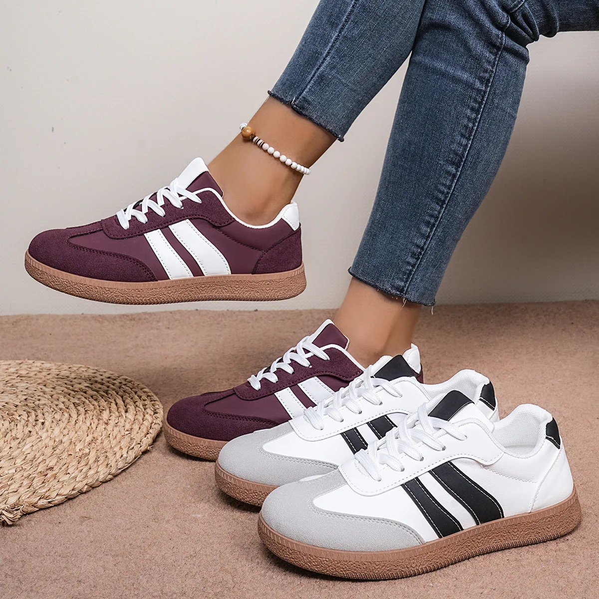 Damen Modische Sneakers mit sportlichem Design und atmungsaktiver Sohle Heidi Mode - Image 6