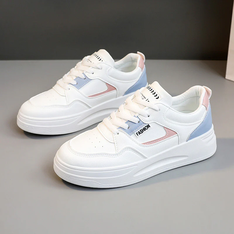 Damen modische Sneakers mit stoßdämpfender Sohle und eleganter Schnürung Heidi Mode - Image 2