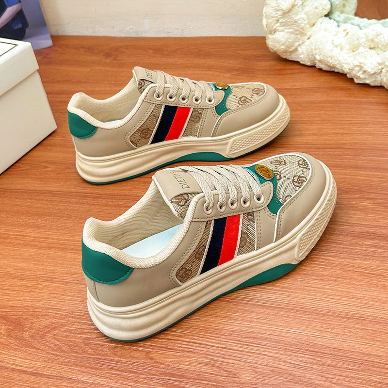 Damen Modische Sneakers mit strapazierfähigem Obermaterial und komfortabler Polsterung Heidi Mode - Image 6
