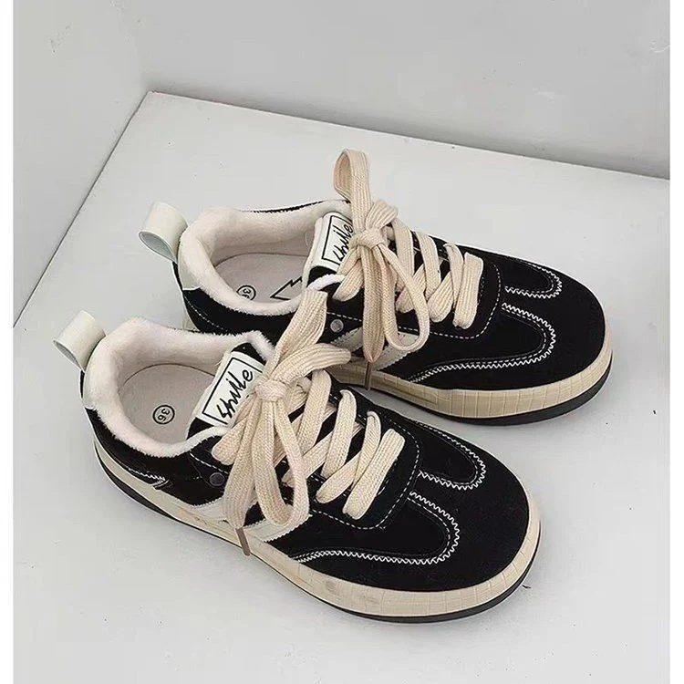 Damen modische Sneakers mit strapazierfähigem Obermaterial und rutschfester Sohle Heidi Mode - Image 2