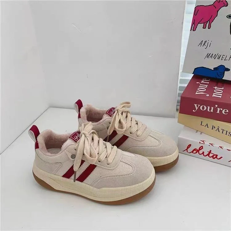 Damen modische Sneakers mit strapazierfähigem Obermaterial und rutschfester Sohle Heidi Mode - Image 4