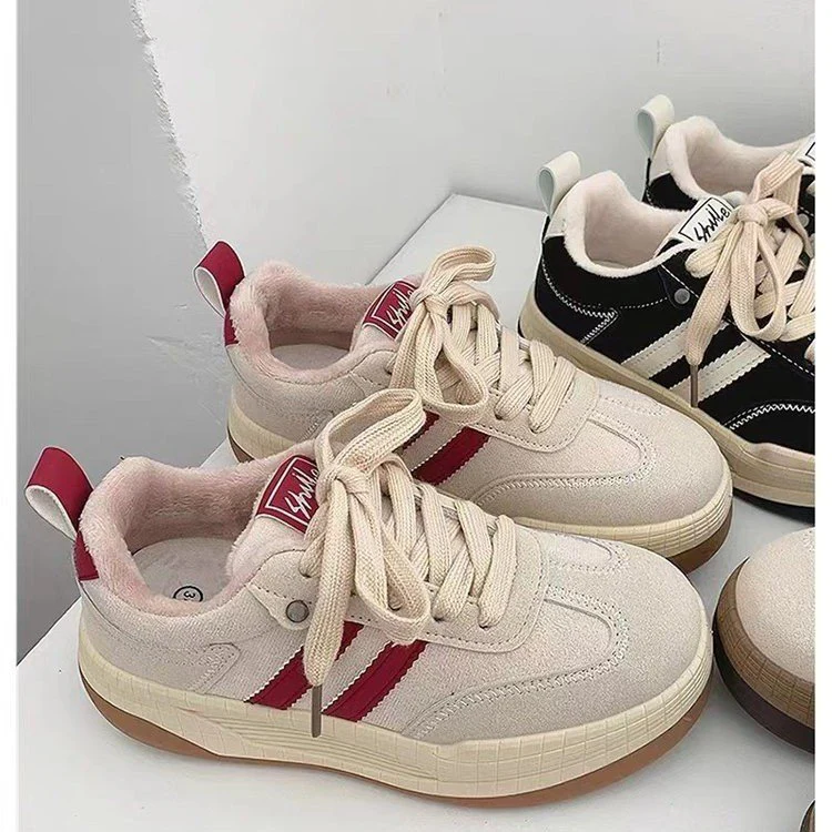 Damen modische Sneakers mit strapazierfähigem Obermaterial und rutschfester Sohle Heidi Mode - Image 5