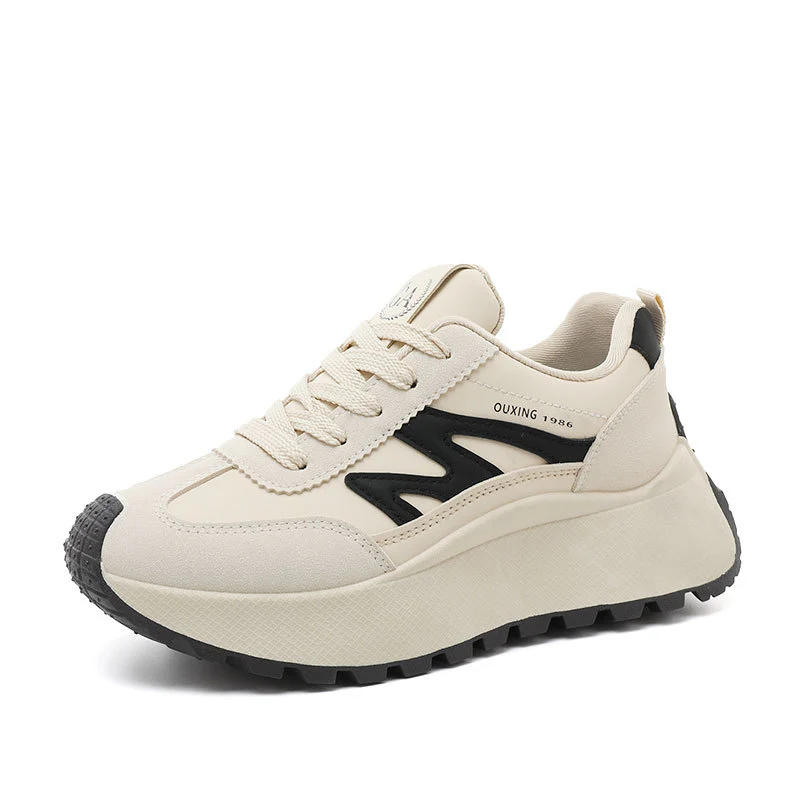 Damen modische Sneakers mit strapazierfähiger Laufsohle und gepolstertem Innenfutter Heidi Mode - Image 5