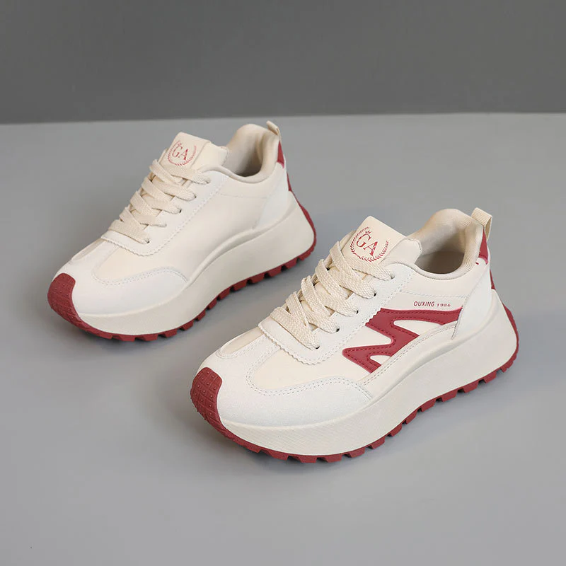 Damen modische Sneakers mit strapazierfähiger Laufsohle und gepolstertem Innenfutter Heidi Mode - Image 6