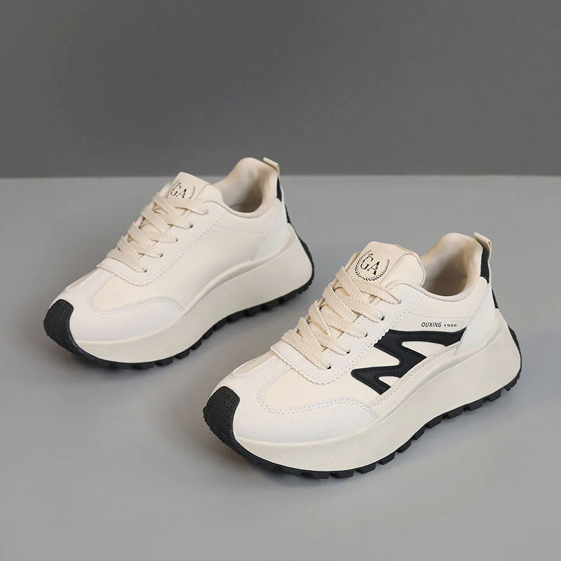 Damen modische Sneakers mit strapazierfähiger Laufsohle und gepolstertem Innenfutter Heidi Mode - Image 7