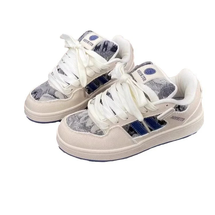 Damen modische Sneakers mit strukturiertem Obermaterial und dichter Dämpfung Heidi Mode - Image 5
