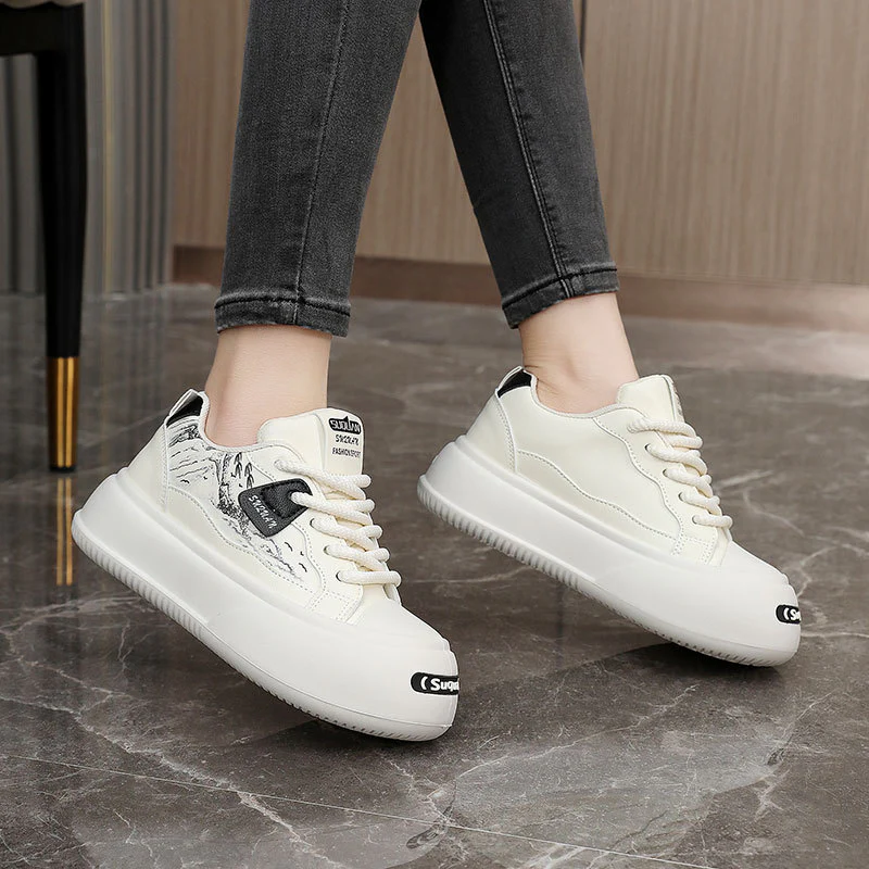 Damen modische Sneakers mit stylishen Akzenten und bequemer Laufsohle Heidi Mode - Image 3