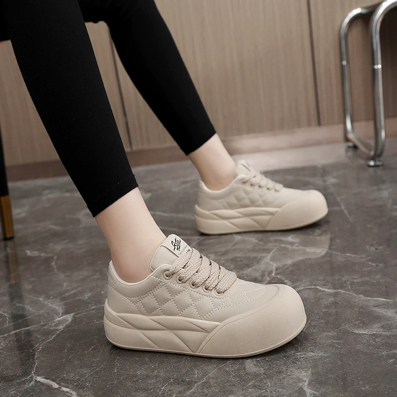 Damen modische Sneakers mit trendigem Profil und gepolsterter Sohle Heidi Mode - Image 3