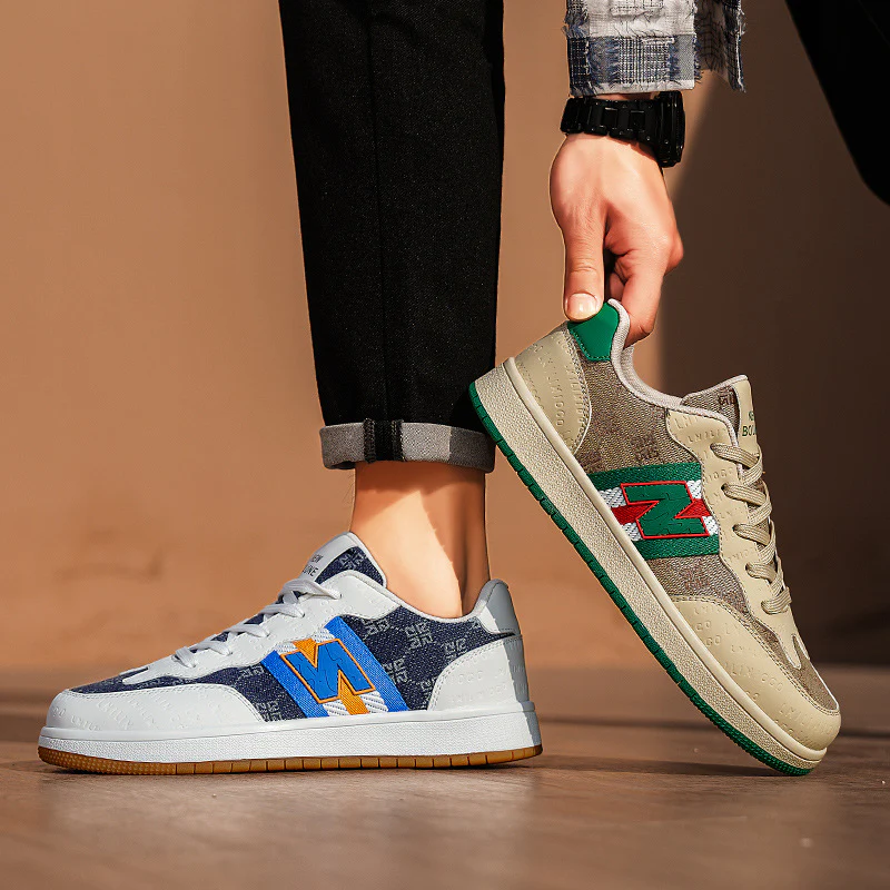 Damen modische Sneakers mit verstärktem Fersenbereich und atmungsaktiver Oberflächenstruktur Heidi Mode - Image 4
