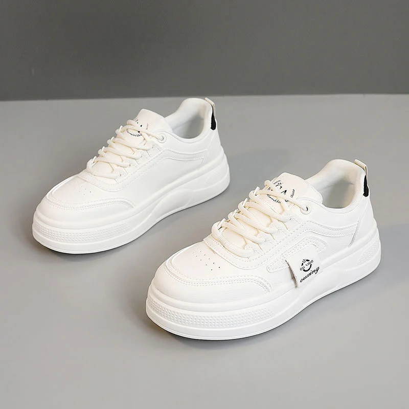 Damen modische Sneakers mit verstärktem Sohlenprofil und atmungsaktiver Obermaterialstruktur Heidi Mode - Image 6