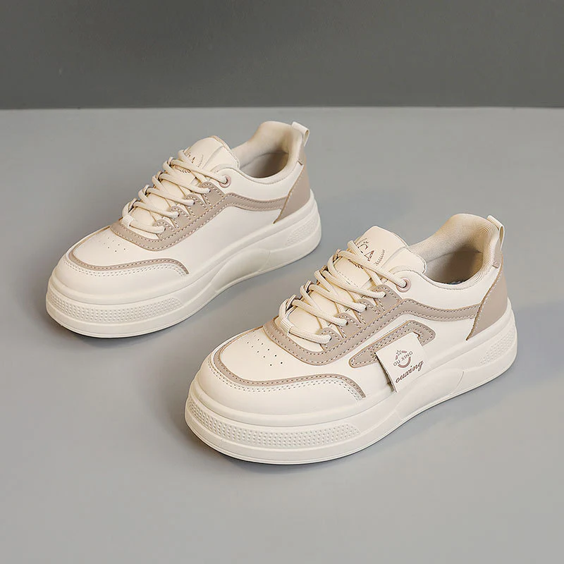 Damen modische Sneakers mit verstärktem Sohlenprofil und atmungsaktiver Obermaterialstruktur Heidi Mode - Image 7