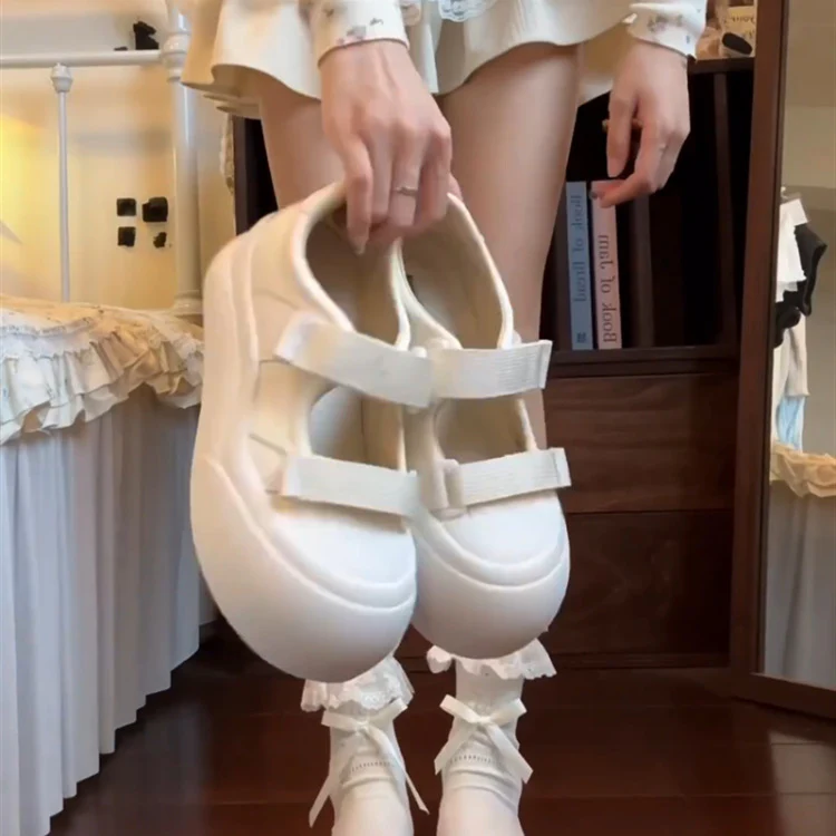 Damen Modische Sneakers mit verstellbarem Riemensystem und rutschfester Sohle Heidi Mode - Image 3