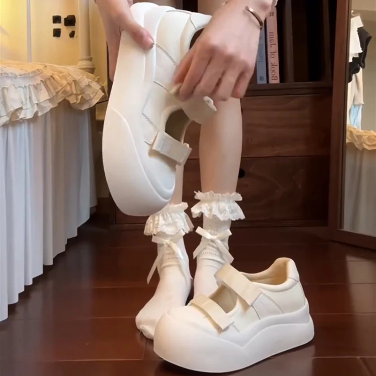 Damen Modische Sneakers mit verstellbarem Riemensystem und rutschfester Sohle Heidi Mode - Image 5