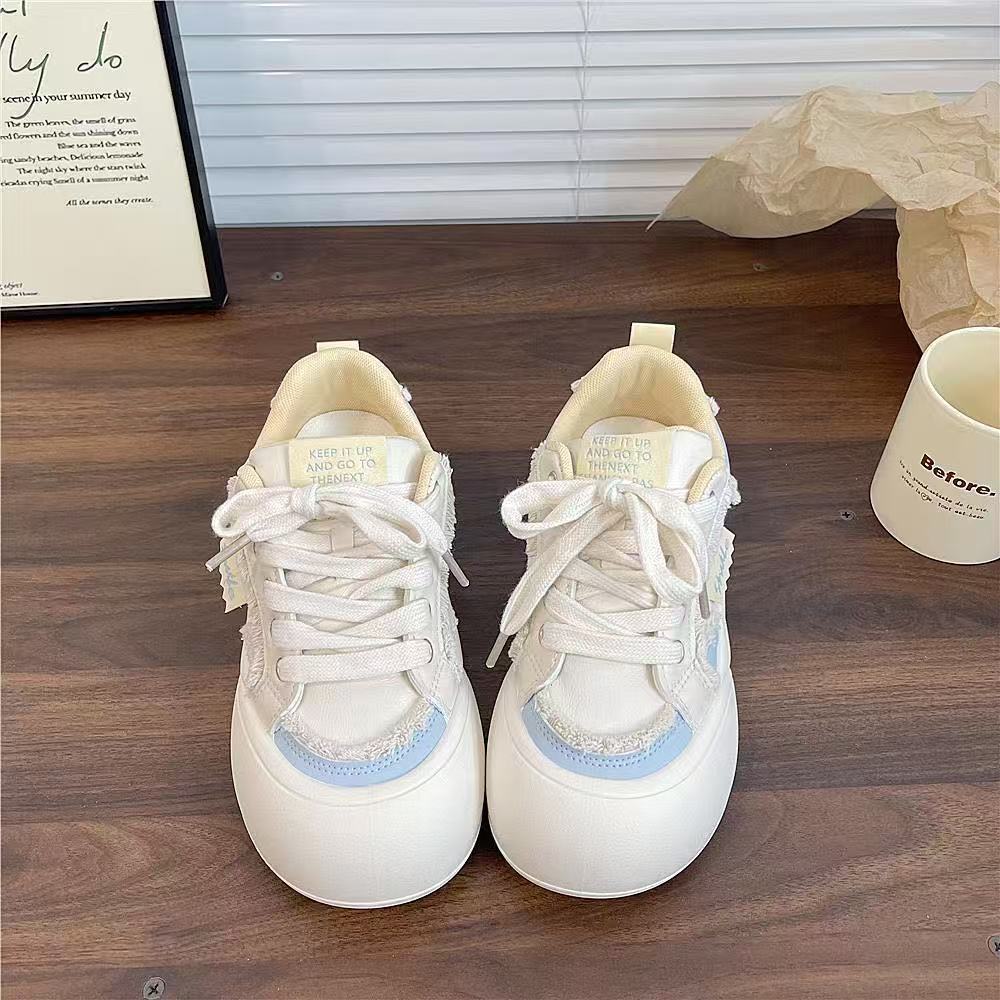 Damen Modische Sneakers mit voluminösem Sohlenprofil und atmungsaktiver Oberflächenstruktur Heidi Mode - Image 4