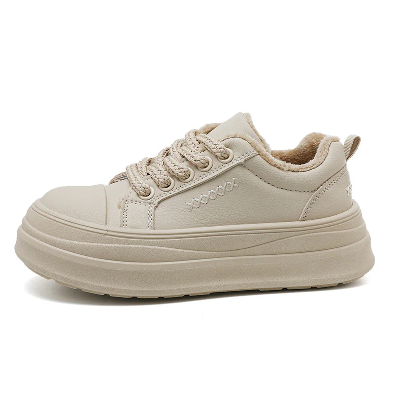 Damen modische Sneakers mit warmem Innenfutter und komfortabler Dämpfung Heidi Mode - Image 5