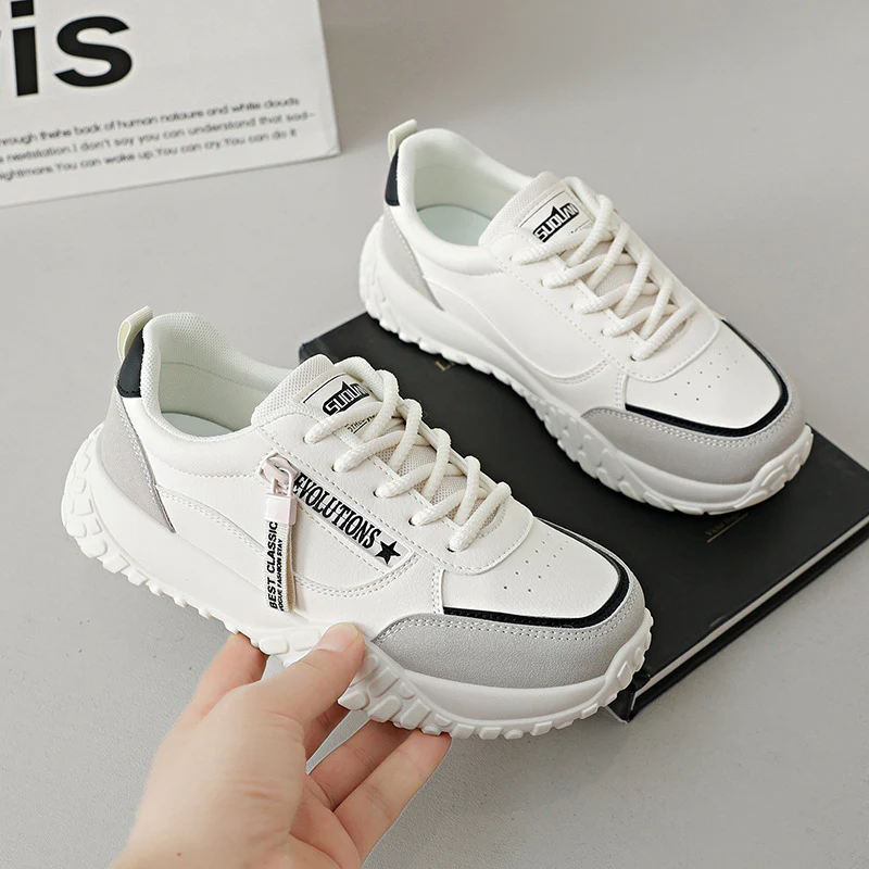 Damen modische Sneakers mit weichem Innenfutter und rutschfester Sohle Heidi Mode - Image 2