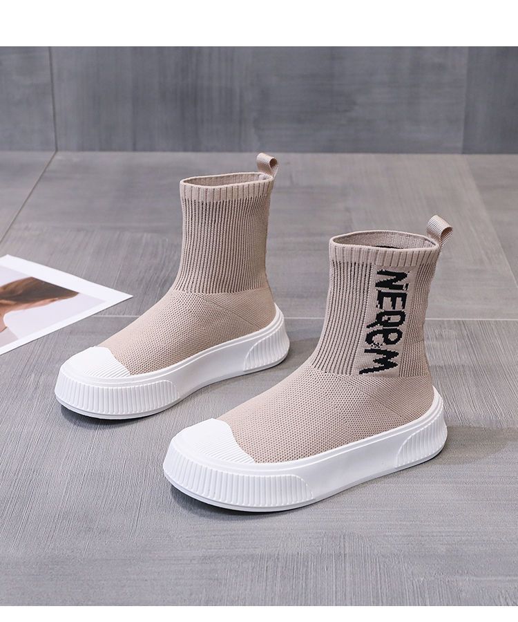 Damen modische Sockensneaker mit elastischem Schaft und modernem Design Heidi Mode - Image 6