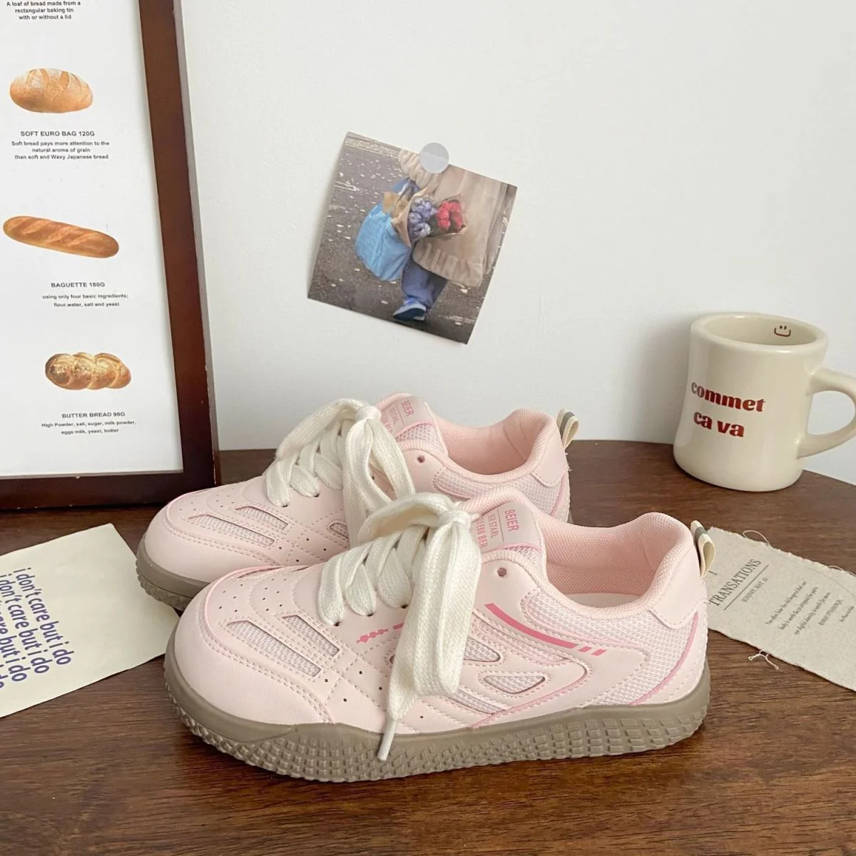 Damen modische Sport-Sneaker mit atmungsaktiver Mesh-Oberfläche und komfortabler Dämpfung Heidi Mode - Image 3