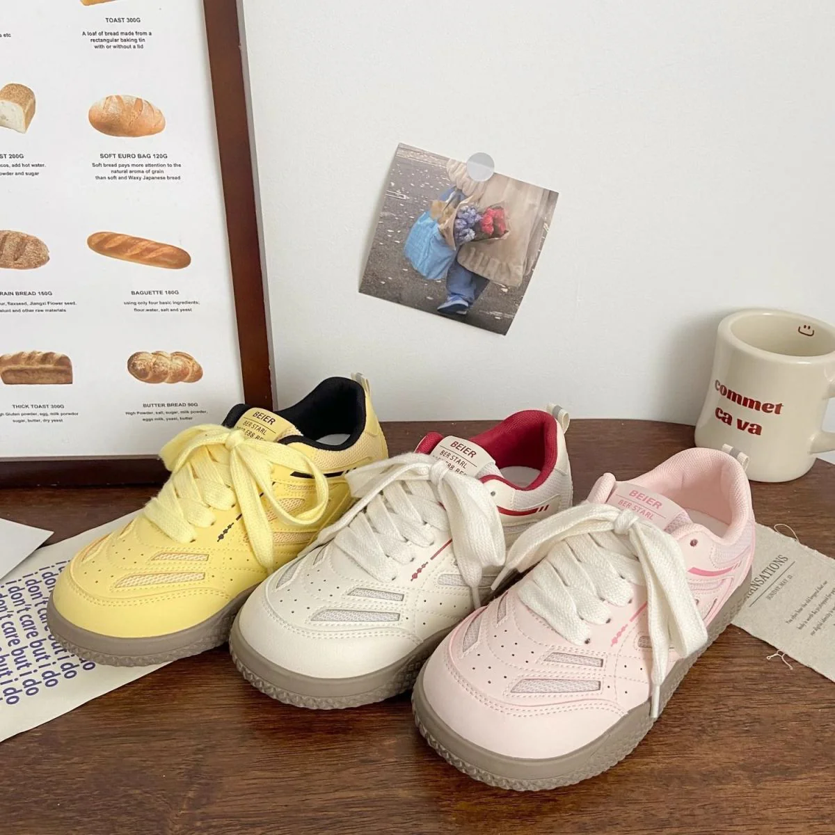 Damen modische Sport-Sneaker mit atmungsaktiver Mesh-Oberfläche und komfortabler Dämpfung Heidi Mode - Image 4