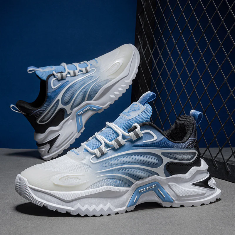 Damen modische sportive Sneakers mit rutschfester Laufsohle Heidi Mode - Image 2