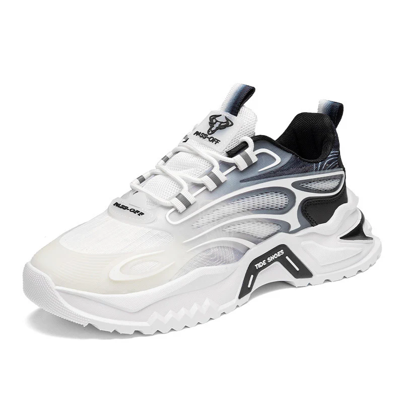 Damen modische sportive Sneakers mit rutschfester Laufsohle Heidi Mode - Image 5