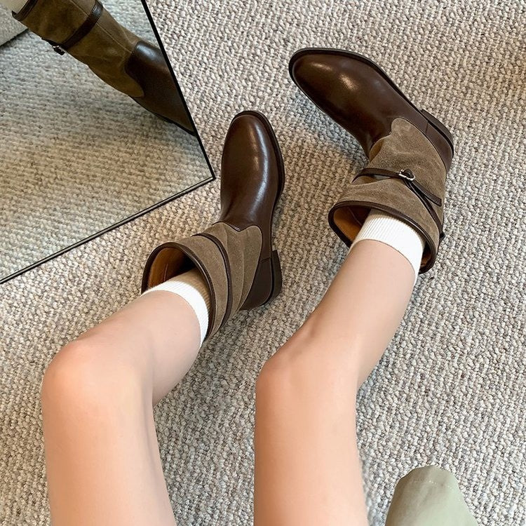 Damen modische Stiefel mit variabler Schaftbreite und bequemem Innenfutter Heidi Mode - Image 2