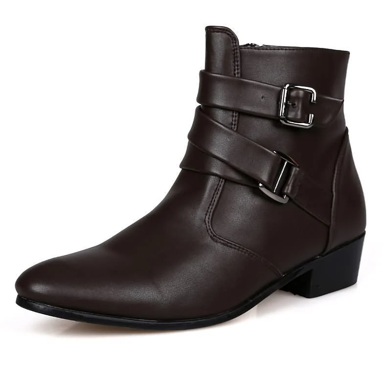 Damen modische Stiefeletten mit elegante Schnallen und strapazierfähigem Obermaterial Heidi Mode - Image 2