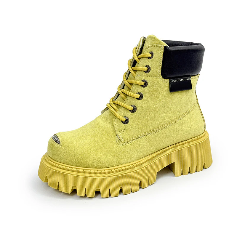 Damen modische Stiefeletten mit trendiger Profilsohle Heidi Mode - Image 7