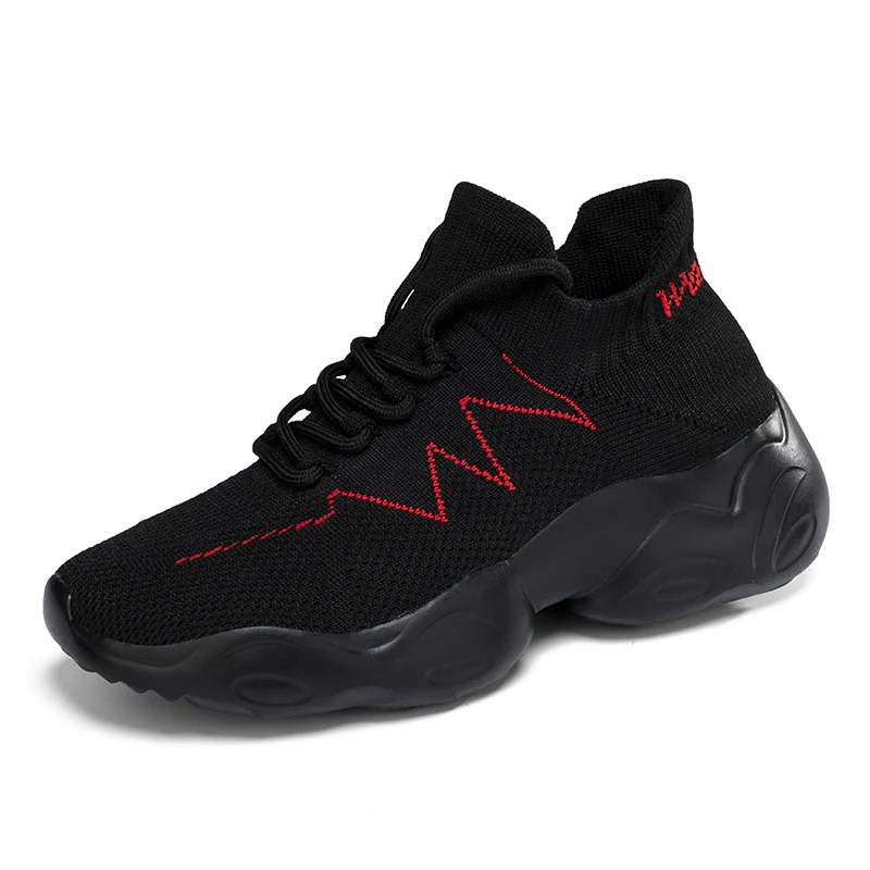 Damen Modische Strick-Sneakers mit flexibler Laufsohle Heidi Mode - Image 3
