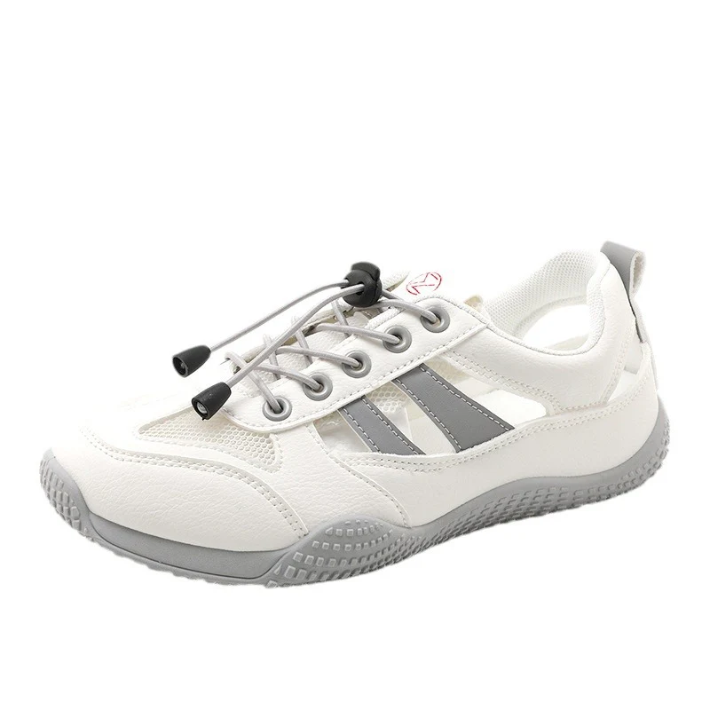 Damen modische und atmungsaktive Freizeitschuhe mit elastischem Schnürsystem Heidi Mode - Image 5