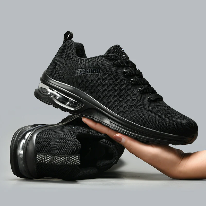 Damen Modische und bequeme Sneakers mit luftdurchlässiger Strick-Oberfläche und innovativem Dämpfungssystem Heidi Mode - Image 3