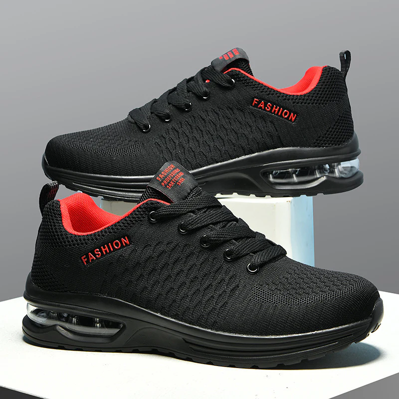 Damen Modische und bequeme Sneakers mit luftdurchlässiger Strick-Oberfläche und innovativem Dämpfungssystem Heidi Mode - Image 4