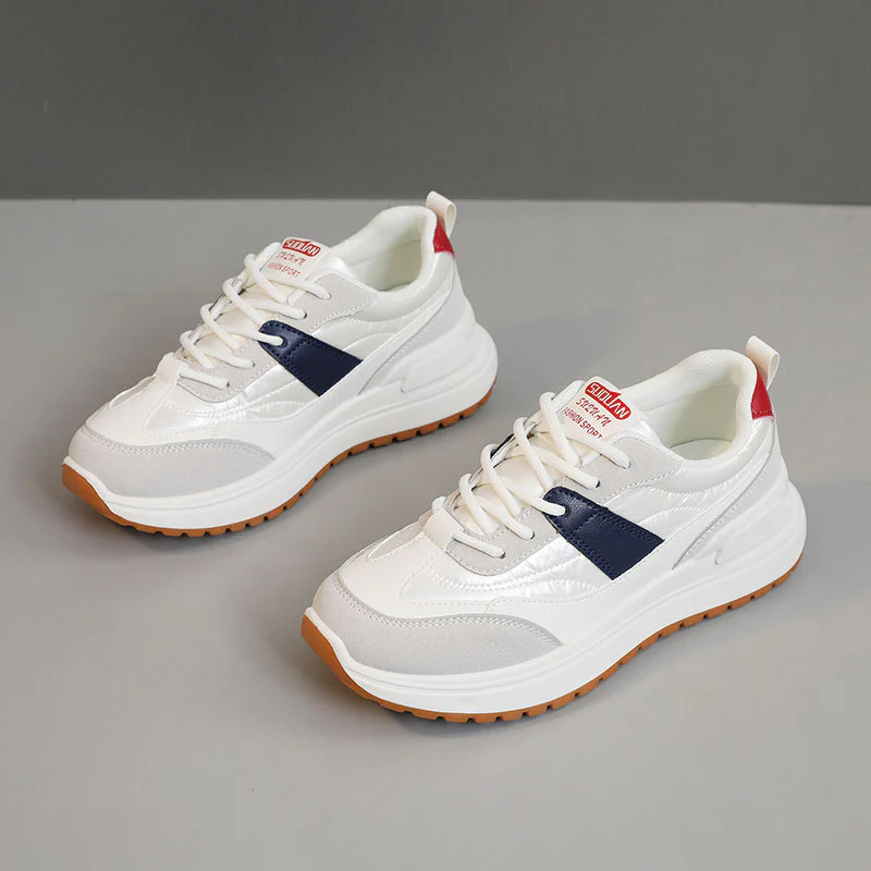 Damen modische und bequeme Sneakers mit stoßdämpfendem Laufprofil Heidi Mode - Image 2