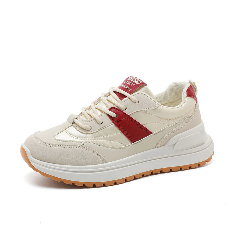 Damen modische und bequeme Sneakers mit stoßdämpfendem Laufprofil Heidi Mode - Image 5